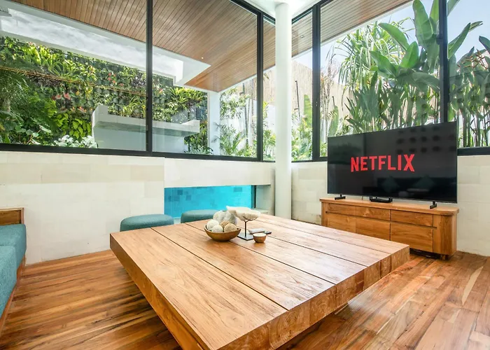别墅 Brand New Luxury 5 Bedroom Villa 200M To Brawah Beach 坎古