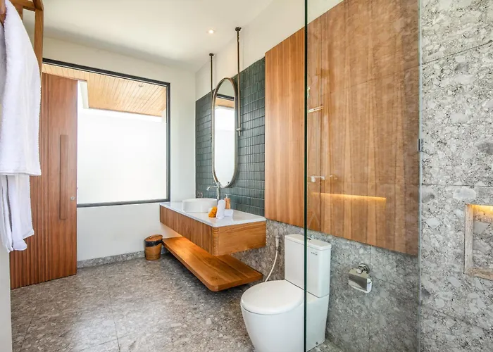 别墅 Brand New Luxury 5 Bedroom Villa 200M To Brawah Beach 坎古