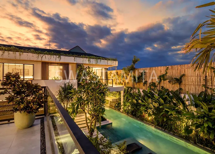 别墅 Brand New Luxury 5 Bedroom Villa 200M To Brawah Beach