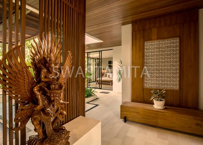 别墅 Brand New Luxury 5 Bedroom Villa 200M To Brawah Beach *